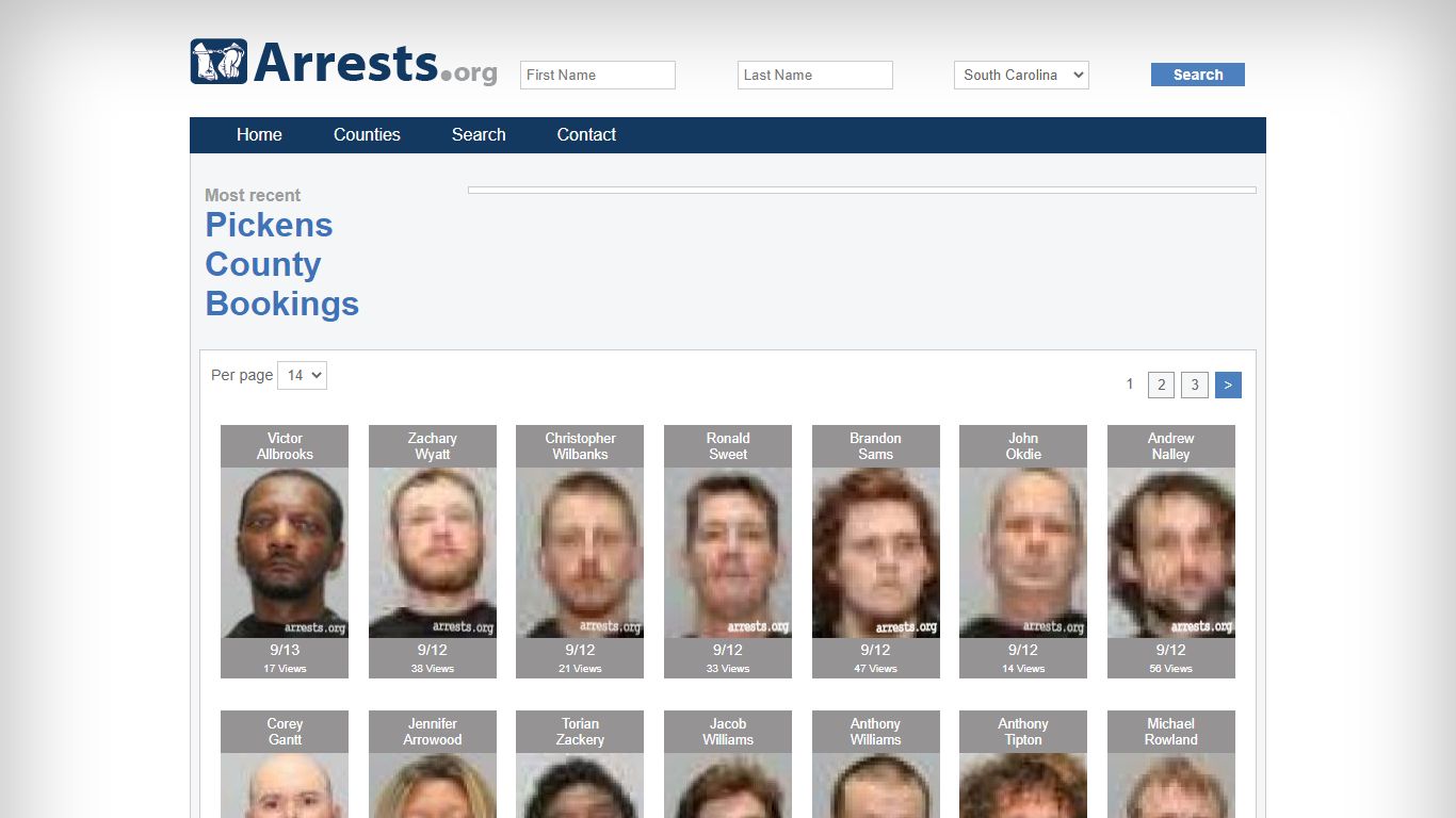 Pickens County Arrests and Inmate Search